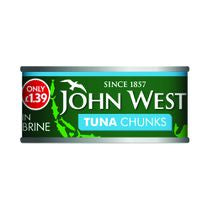 John West Tuna Chunks In Brine 12x145g