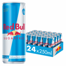Red Bull Sugar Free Can 24x250ml