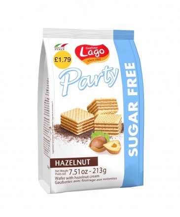 Lago Wafer Hazelnut 12x6024