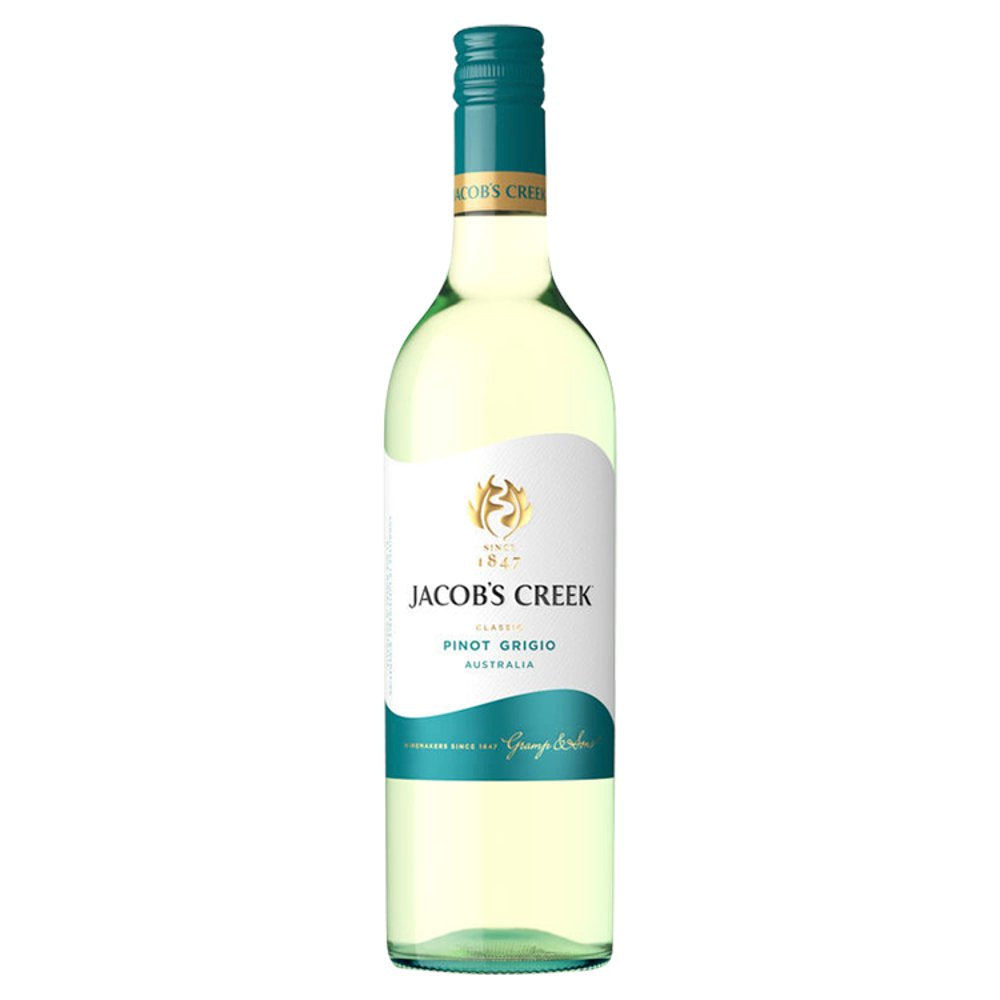 Jacob's Creek Pinot Grigio White Wine 75cl 75Cl × 6
