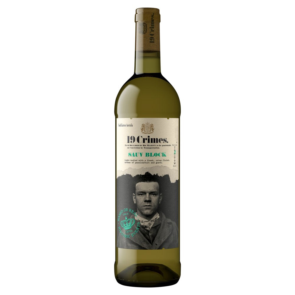 19 Crimes Sauv Block 750ml 75Cl × 6