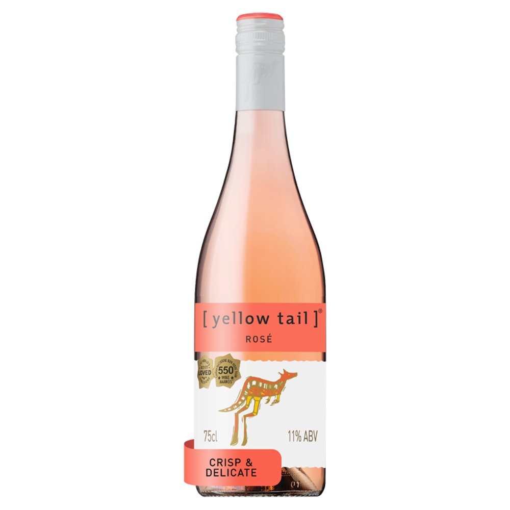 Yellow Tail Rosé 750ml 75Cl × 1