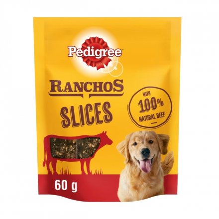 Pedigree Ranchos Slices Beef 8x60g