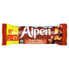Alpen Fruit & Nut Bar Or For 24x29g