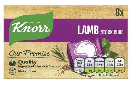 Knorr Stock Cubes s Lamb 12x80g