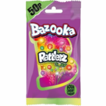 Bazooka Rattlerz Sour Bag 24x40g(8)