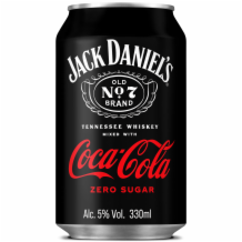 Jack Daniels & Coke Zero 12x330ml