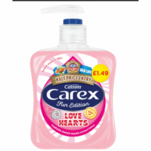 Carex Handwash Love Heart 6x250ml