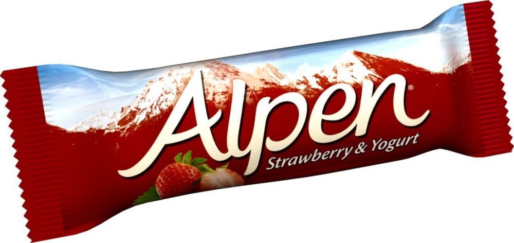 Alpen Strawberry Yogurt Bar Of For 24x29g