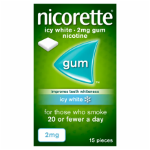 Nicorette Gum Icy White Extra Mint 6x15's