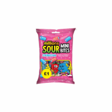Millions Strawberry&bubblegum Sour Bites 12x140g(4)