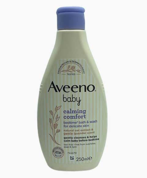 AVEENO BABY CALMING COMFORT BEDTIME BATH AND WASH 250 ml Kids Skincare Asetena Pa