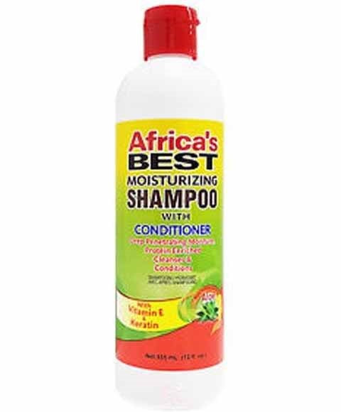 AFRICAS BEST MOISTURIZING SHAMPOO WITH CONDITIONER 356 ml Shampoo Asetena Pa