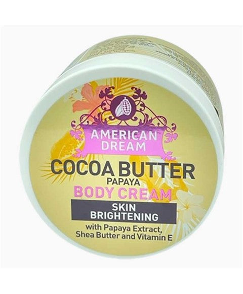 AMERICAN DREAM COCOA BUTTER PAPAYA BODY CREAM 500 ml Skin Moisturizing Asetena Pa