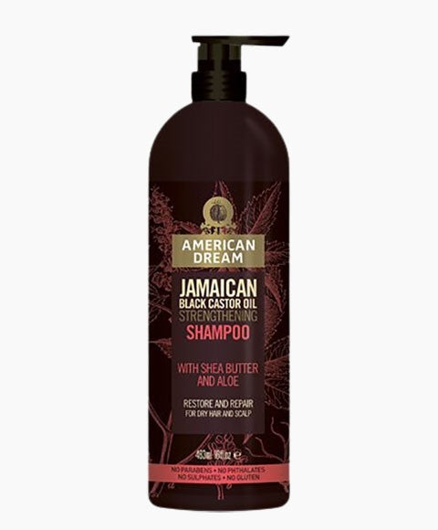 JAMAICAN BLACK CASTOR OIL STRENGTHENING SHAMPOO 463 ml Shampoo Asetena Pa