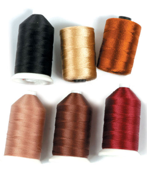 NYLON TRIPLE FIVE SEWING THREAD 500 m Color RED Extensions Accessories Asetena Pa