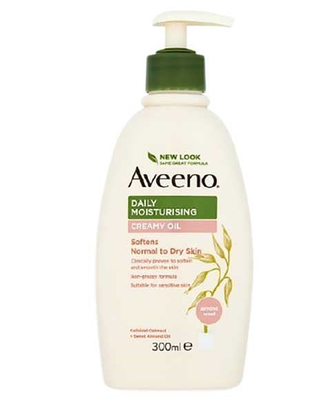 AVEENO MOISTURISING CREAMY OIL 300 ml Skin Moisturizing Asetena Pa