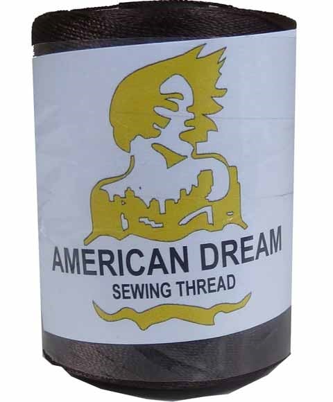 AMERICAN DREAM SEWING THREAD 500 ml Color Brown Extensions Accessories Asetena Pa