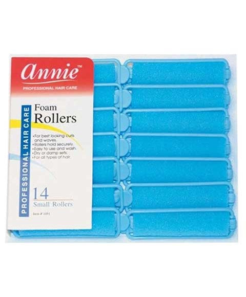 ANNIE FOAM ROLLERS LIGHT BLUE Small Kids Hair Accessories Asetena Pa