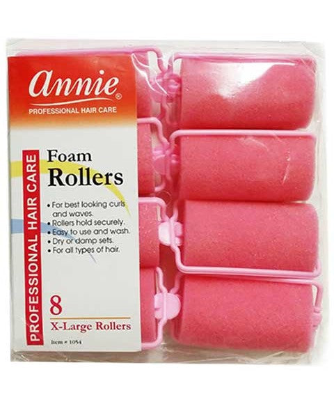 ANNIE FOAM ROLLERS PINK XL Kids Hair Accessories Asetena Pa