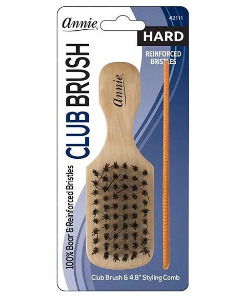 ANNIE MINI CLUB BRUSH HARD 2111 Hair Brushes and Combs Asetena Pa