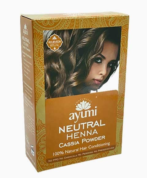 AYUMI NATURAL NEUTRAL HENNA POWDER 100 g Hair Color Asetena Pa