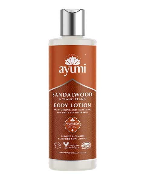 AYUMI NATURALS SANDALWOOD AND YLANG YLANG BODY LOTION 250 ml Skin Moisturizing Asetena Pa