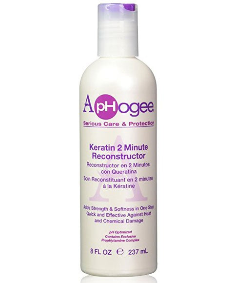 KERATIN 2 MINUTE RECONSTRUCTOR 237 ml Treatments Asetena Pa