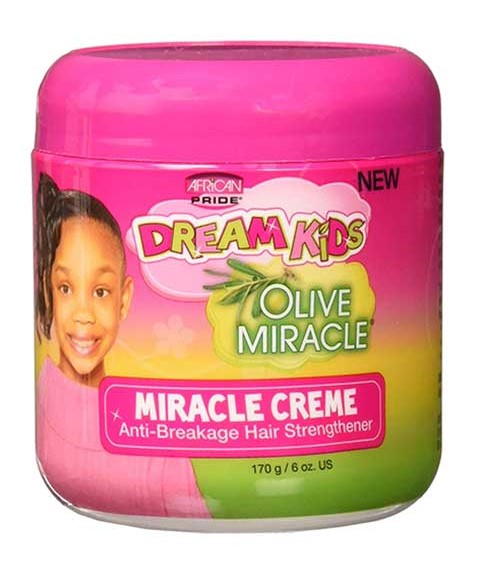 DREAM KIDS OLIVE MIRACLE ANTI BREAKAGE HAIR STRENGTHENER 170 g Hair Styling Asetena Pa