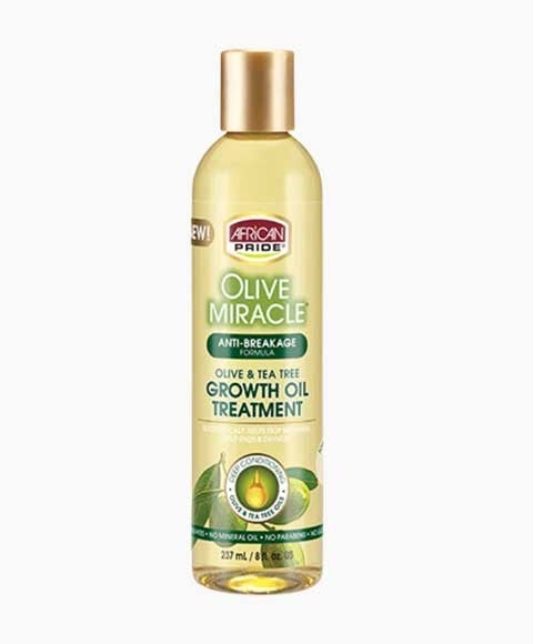OLIVE MIRACLE GROWTH OIL 237 ml (Pack of 3) Sprays, Serums and Oils Asetena Pa