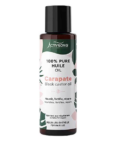 CARAPATE PURE BLACK CASTOR OIL 100 ml Sprays, Serums and Oils Asetena Pa