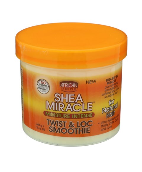 SHEA MIRACLE TWIST AND LOC SMOOTHIE FOR NATURAL HAIR 340 g Treatments Asetena Pa
