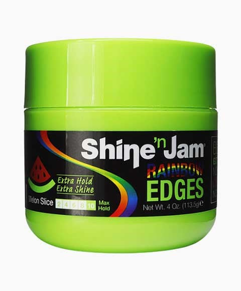 SHINE N JAM RAINBOW EDGES MELON SLICE 113.5g Hair Styling Asetena Pa