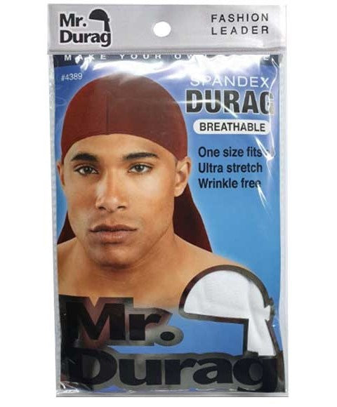 MR DURAG SPANDEX BREATHABLE DURAG Color Assorted Durags and Caps Asetena Pa