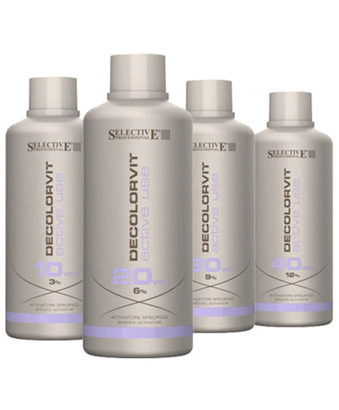 DECOLORVIT ACTIVE USE ACTIVATOR 750 ml Color 10 V Hair Color Asetena Pa