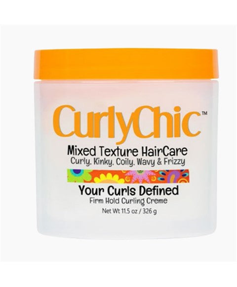 CURLY CHIC MIXED TEXTURE HAIR CARE FIRM HOLD CURLING CREME 358 g Hair Styling Asetena Pa