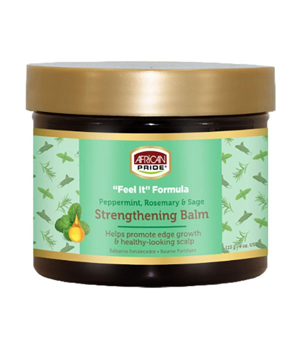 PEPPERMINT ROSEMARY AND SAGE STRENGTHENING BALM 113g Hair Moisturizers Asetena Pa