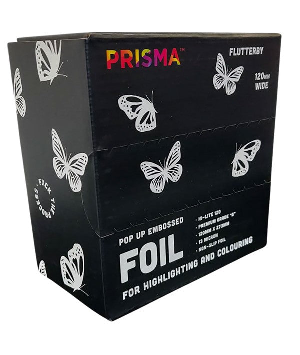 PRISMA FLUTTERBY POP UP EMBOSSED FOIL 120 mm Hair Color Asetena Pa