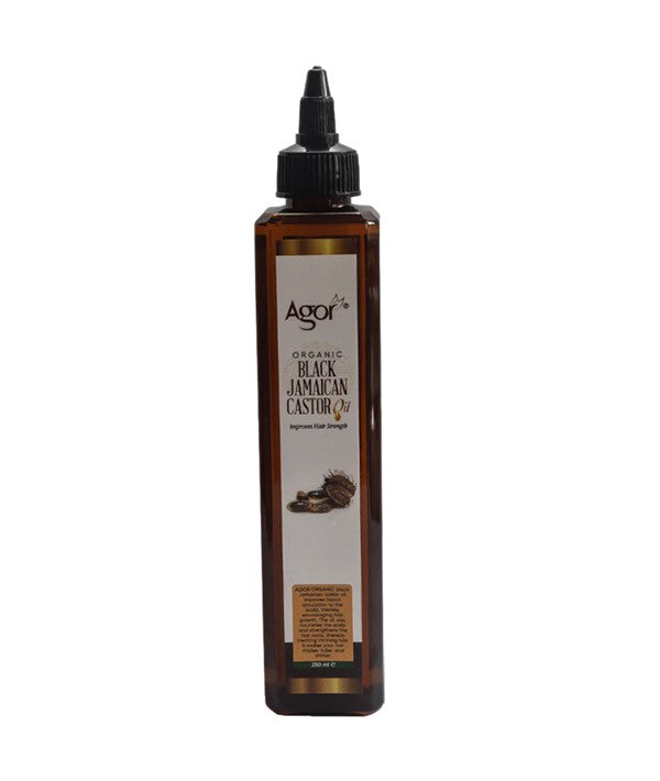 AGOR ORGANIC BLACK JAMAICAN CASTOR OIL 250 ml Sprays, Serums and Oils Asetena Pa