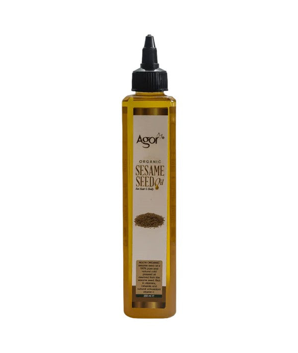AGOR ORGANIC SESAME SEED OIL 250 ml Sprays, Serums and Oils Asetena Pa