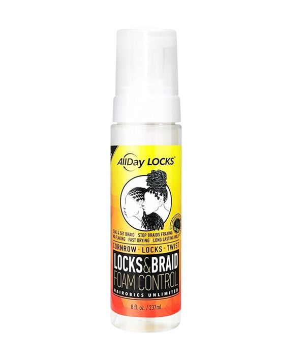 ALLDAY LOCKS AND BRAID FOAM CONTROL 237ml Hair Styling Asetena Pa