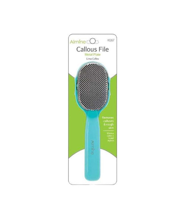 ALMINE CALLOUS FILE METAL PLATE LIMA CALLOS 5357 Salon Accessories Asetena Pa