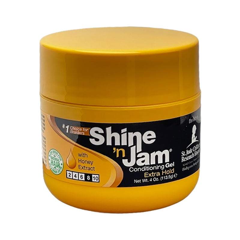 SHINE N JAM CONDITIONING GEL EXTRA HOLD WITH HONEY EXTRACT 454gm Hair Styling Asetena Pa