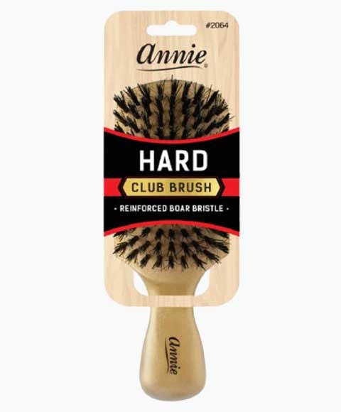 ANNIE REINFORCED BOAR BRISTLE HARD CLUB BRUSH 2064 Hair Brushes and Combs Asetena Pa