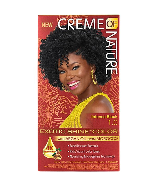 ARGAN OIL EXOTIC SHINE COLOR WITH ARGAN OIL FROM MOROCCO 1 Application Kit Color 73 Medium Warm Brown Hair Color Asetena Pa