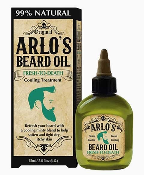 BEARD OIL FRESH TO DEATH COOLING TREATMENT 75ml Shaving Asetena Pa