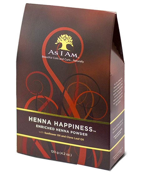 AS I AM BEAUTIFUL COILS AND CURLS ENRICHED HENNA POWDER 120 g Treatments Asetena Pa