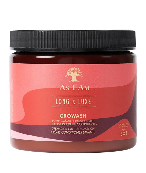 AS I AM LONG AND LUXE GROWASH CLEANSING CREME CONDITIONER 454 g Conditioner Asetena Pa