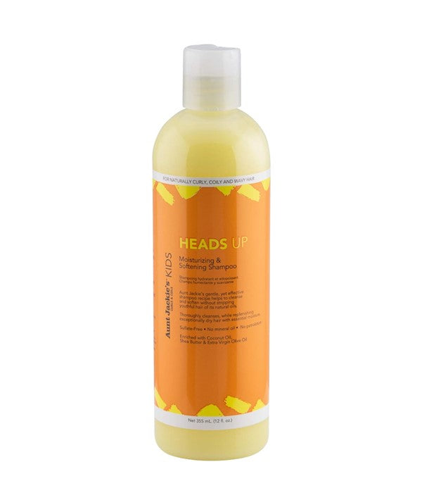 AUNT JACKIES HEADS UP MOISTURIZING AND SOFTENING SHAMPOO 355 ml Shampoo Asetena Pa