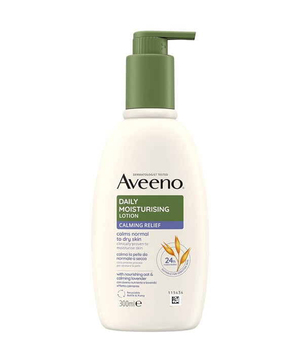 AVEENO DAILY MOISTURING LOTION CALMING RELIEF 300 ml Skin Moisturizing Asetena Pa